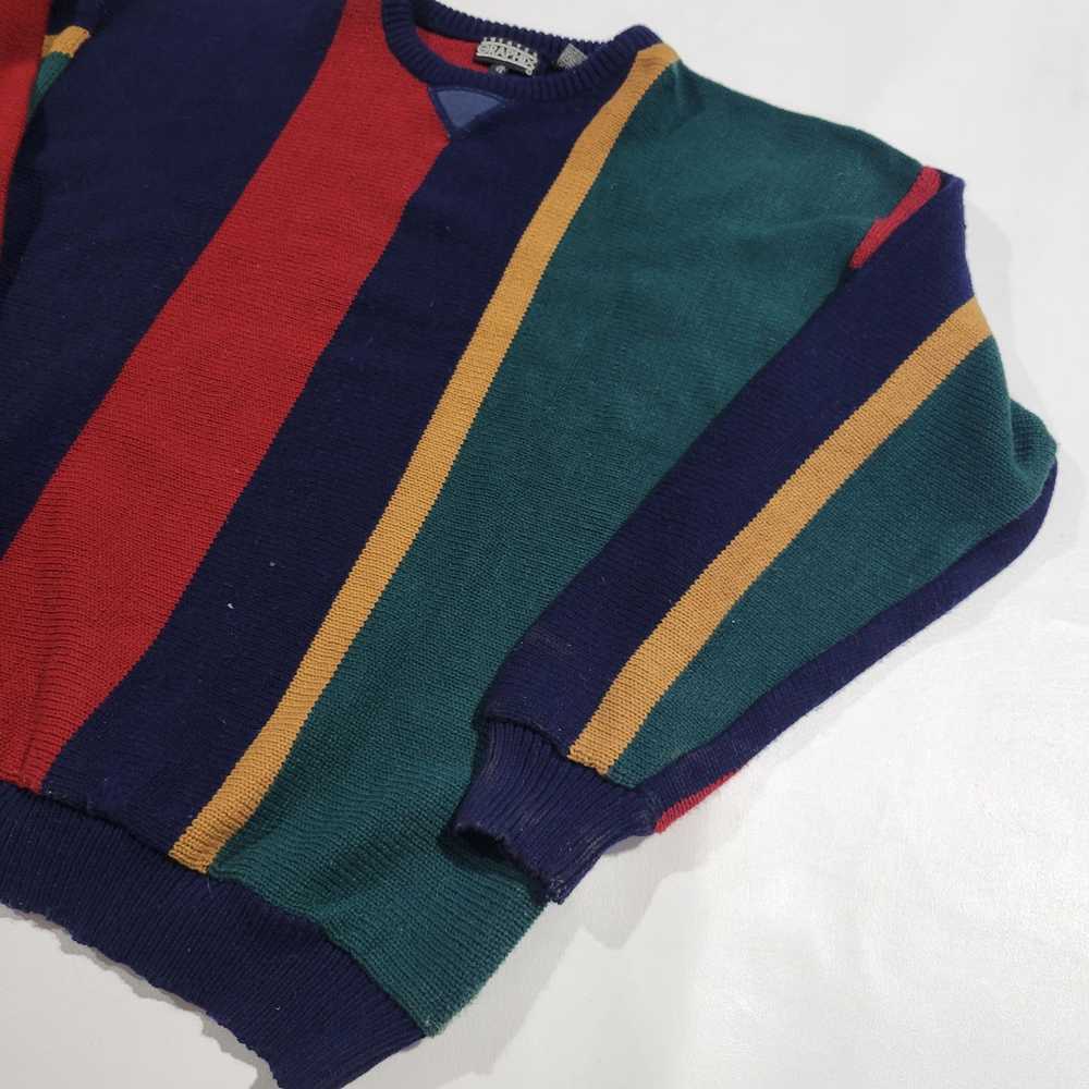 Coloured Cable Knit Sweater × Unsound Rags × Vint… - image 2