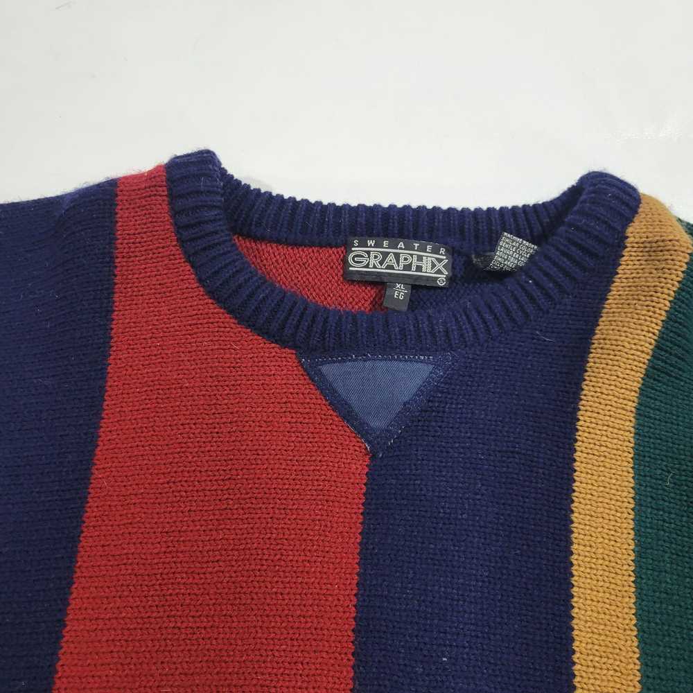 Coloured Cable Knit Sweater × Unsound Rags × Vint… - image 4