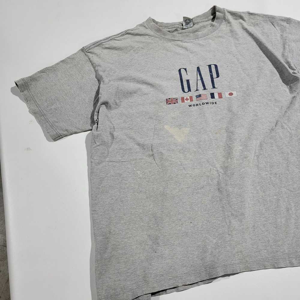 Gap × Streetwear × Vintage Vintage 90's Gap T-shi… - image 2