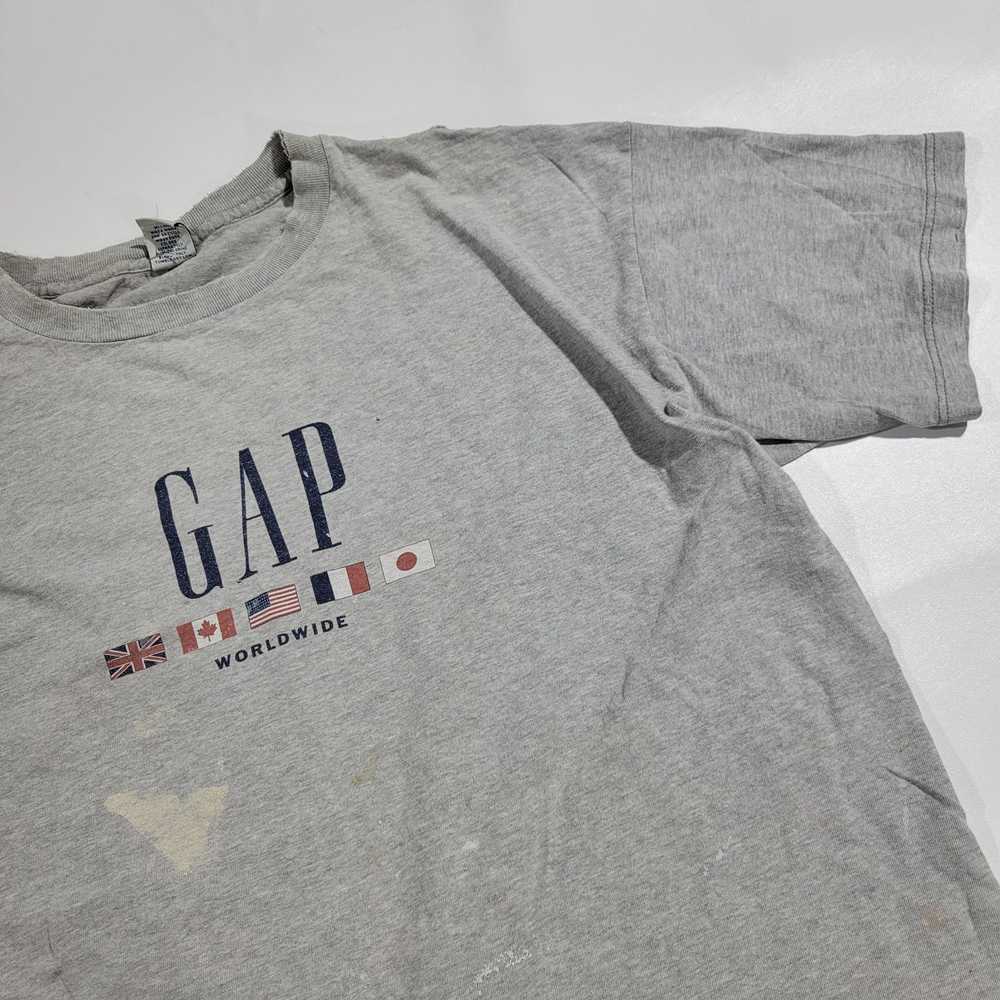 Gap × Streetwear × Vintage Vintage 90's Gap T-shi… - image 3