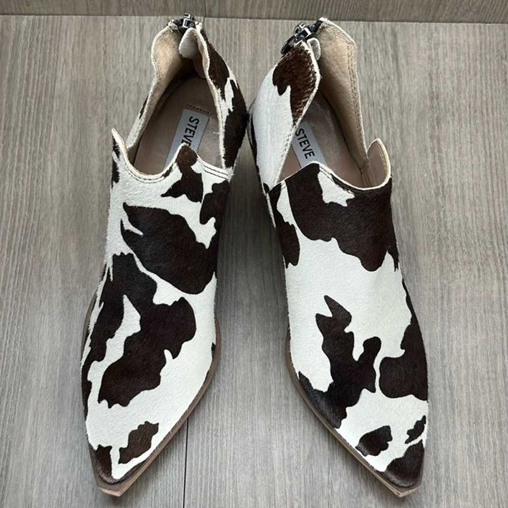 Steve Madden Booties Womens 7.5M Alyse Cow Hair S… - image 10