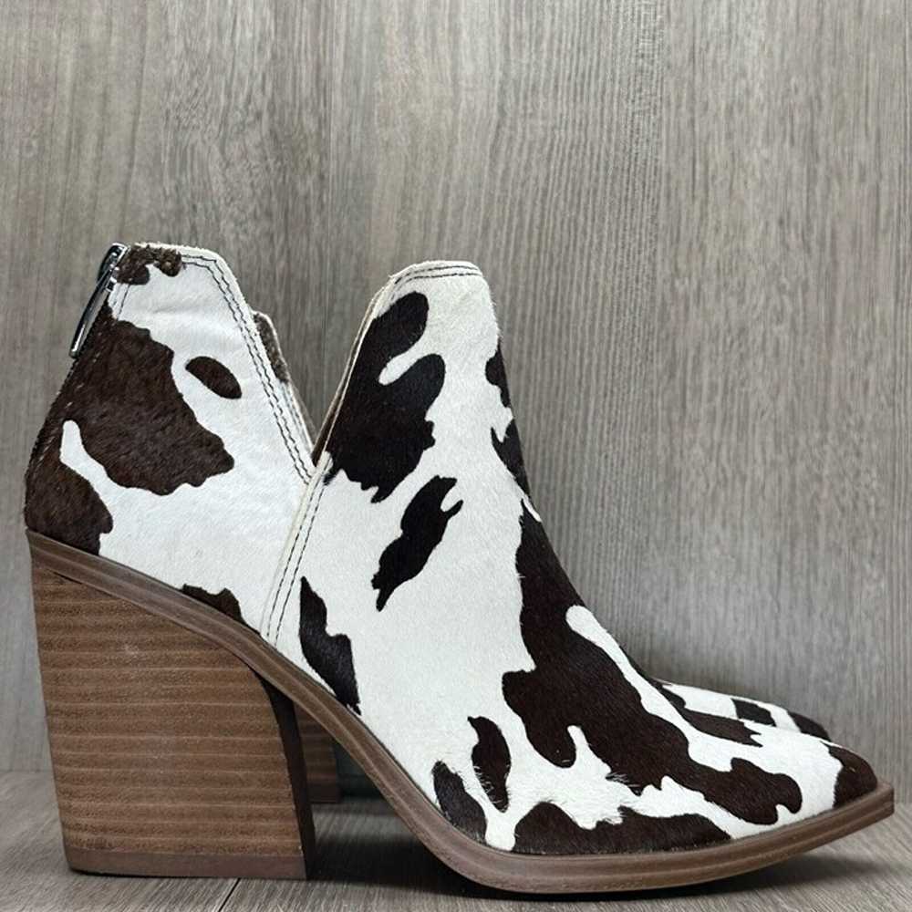 Steve Madden Booties Womens 7.5M Alyse Cow Hair S… - image 1