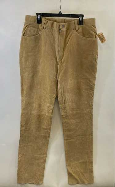 Unbranded Wilsons Leather Beige Pants - Size X Lar