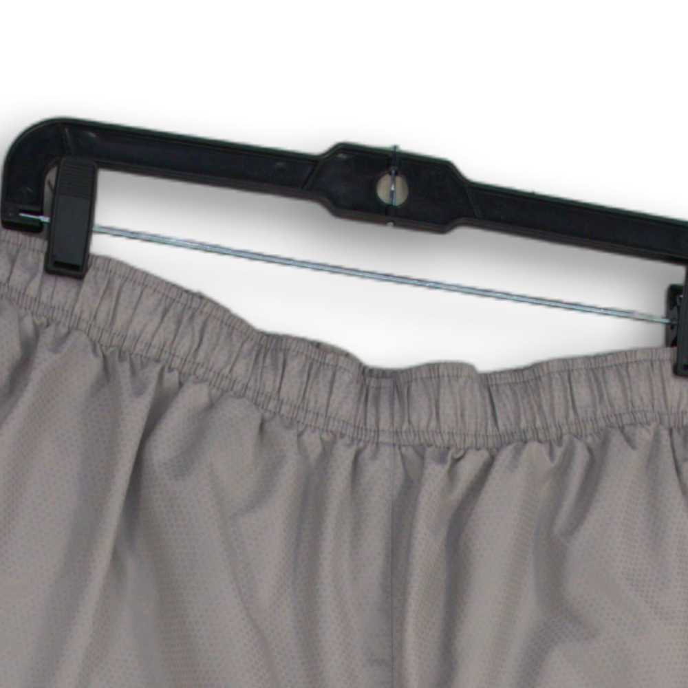 Nike Womens Gray Elastic Waist Flat Front Pull-On… - image 3