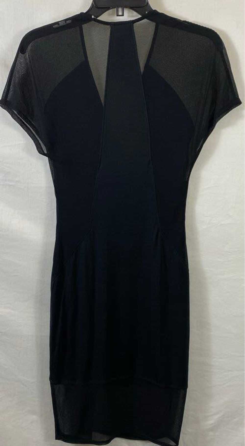 Helmut Lang Women Black V Neck Dress S - image 2