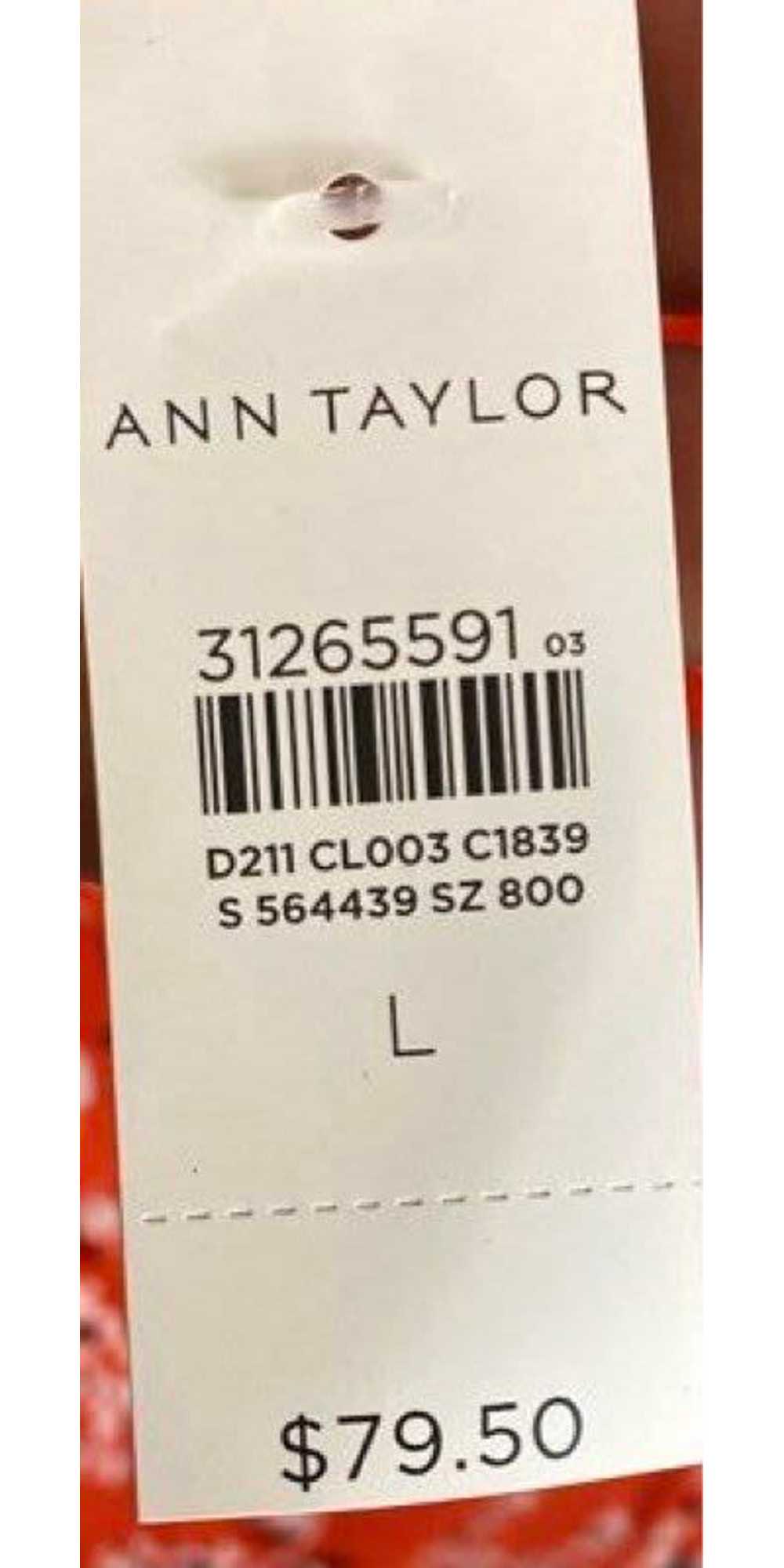 Ann Taylor Orange Blouse - Size Large - image 3