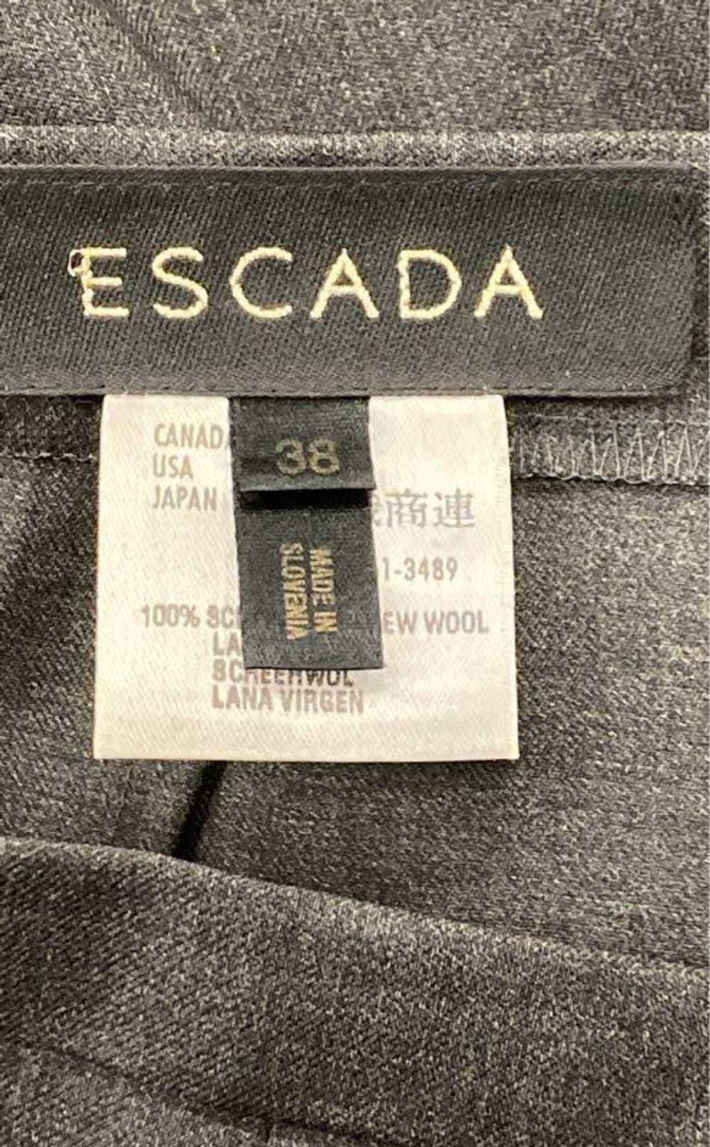 Escada Gray Pants - Size Medium - image 3