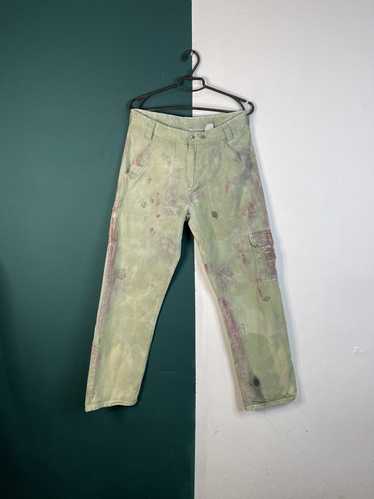 Streetwear × Vintage Atrium print cargo pants - image 1