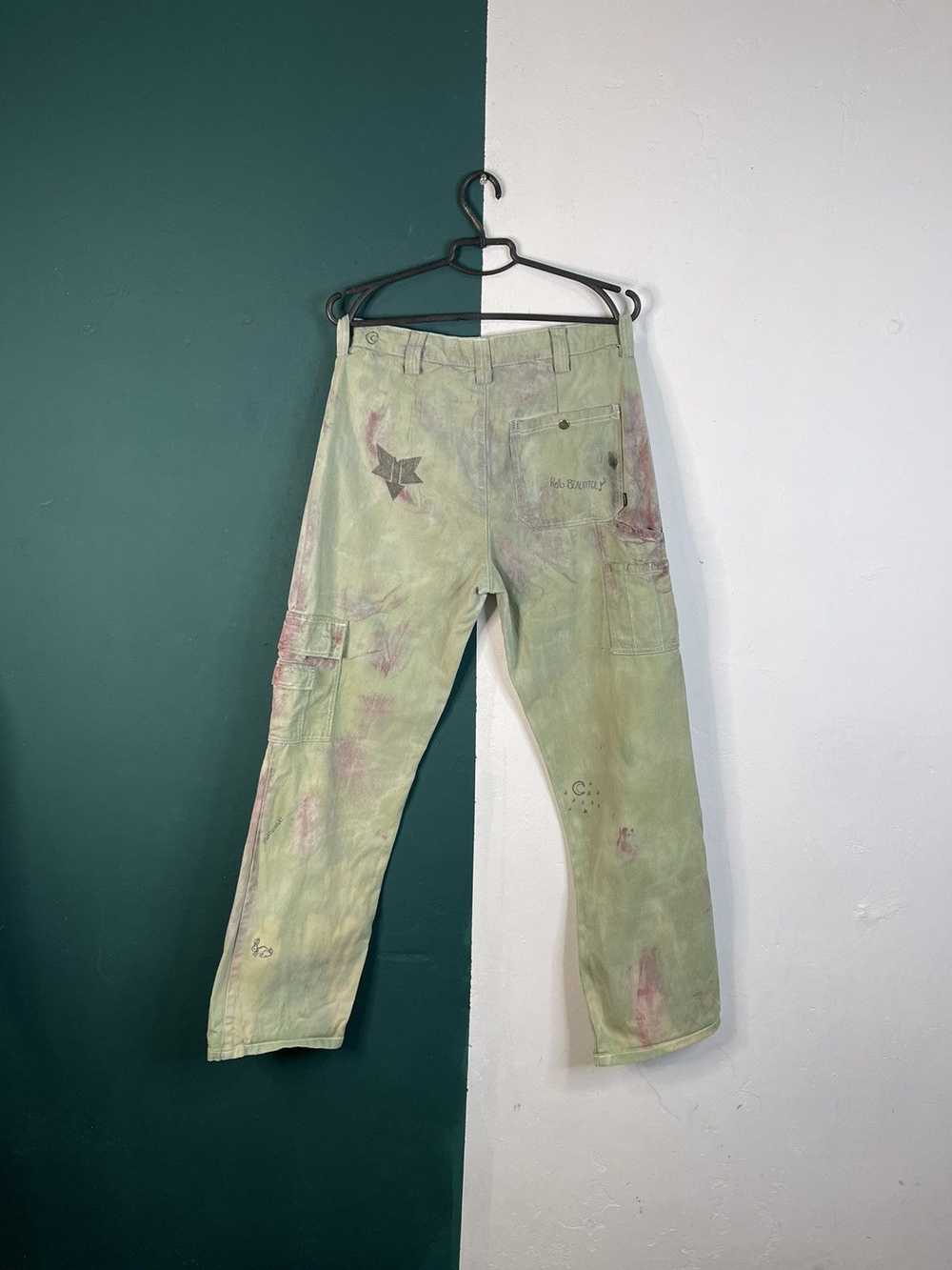 Streetwear × Vintage Atrium print cargo pants - image 3