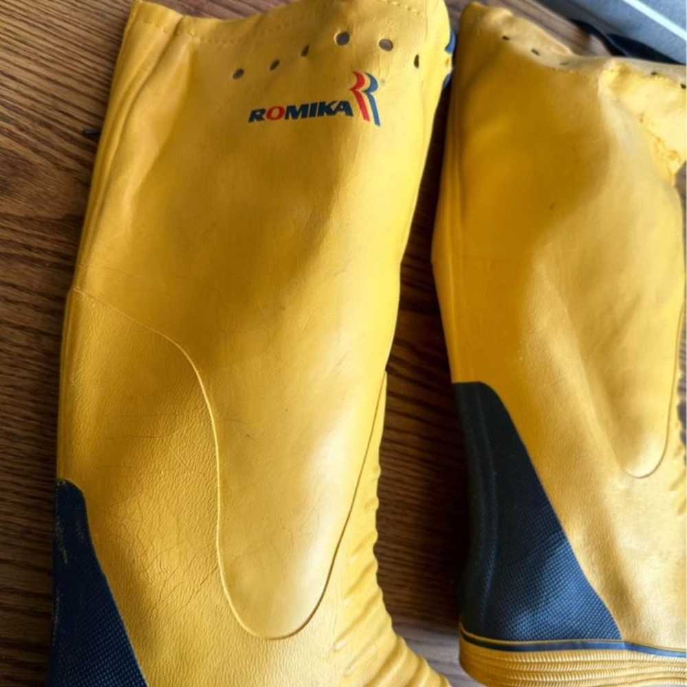 Vintage Romika Rubber Sole weather gear Rain/snow… - image 1