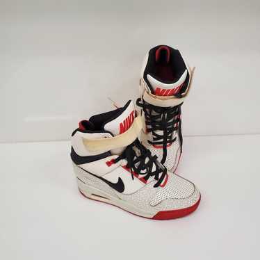 Nike Air Revolution Sky High Wedge Shoes 599410-1… - image 1