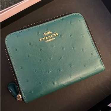 Coach green leather wallet - Gem