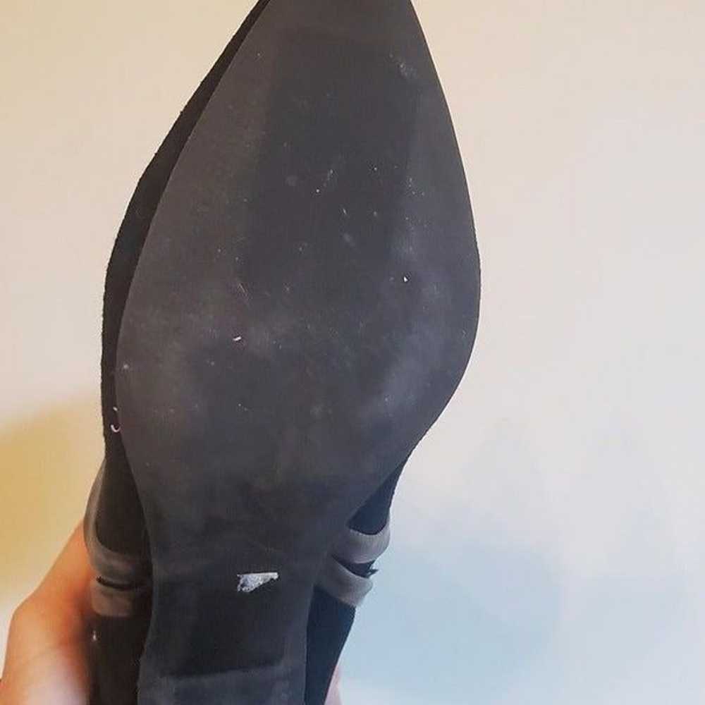 BLEEKER & BOND 6 Maya Black Suede Knee High Boots… - image 10