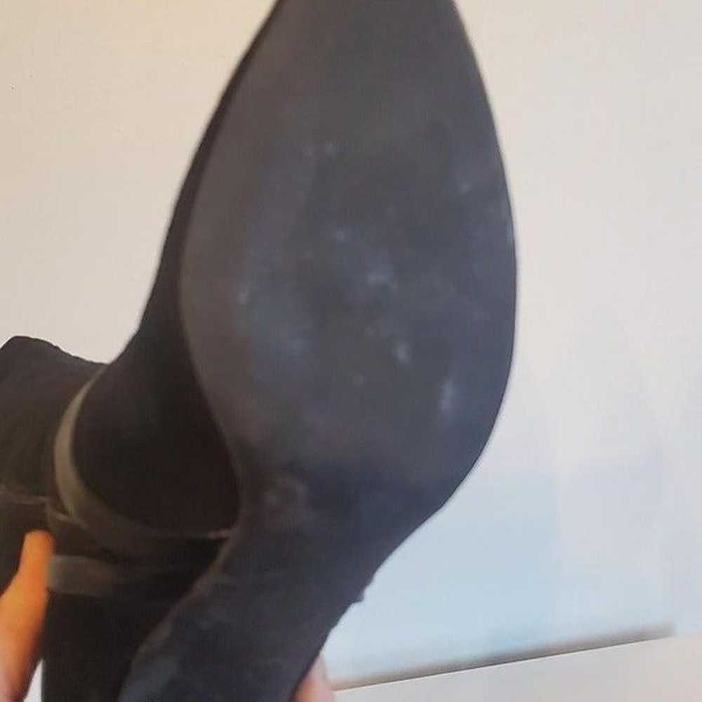 BLEEKER & BOND 6 Maya Black Suede Knee High Boots… - image 9