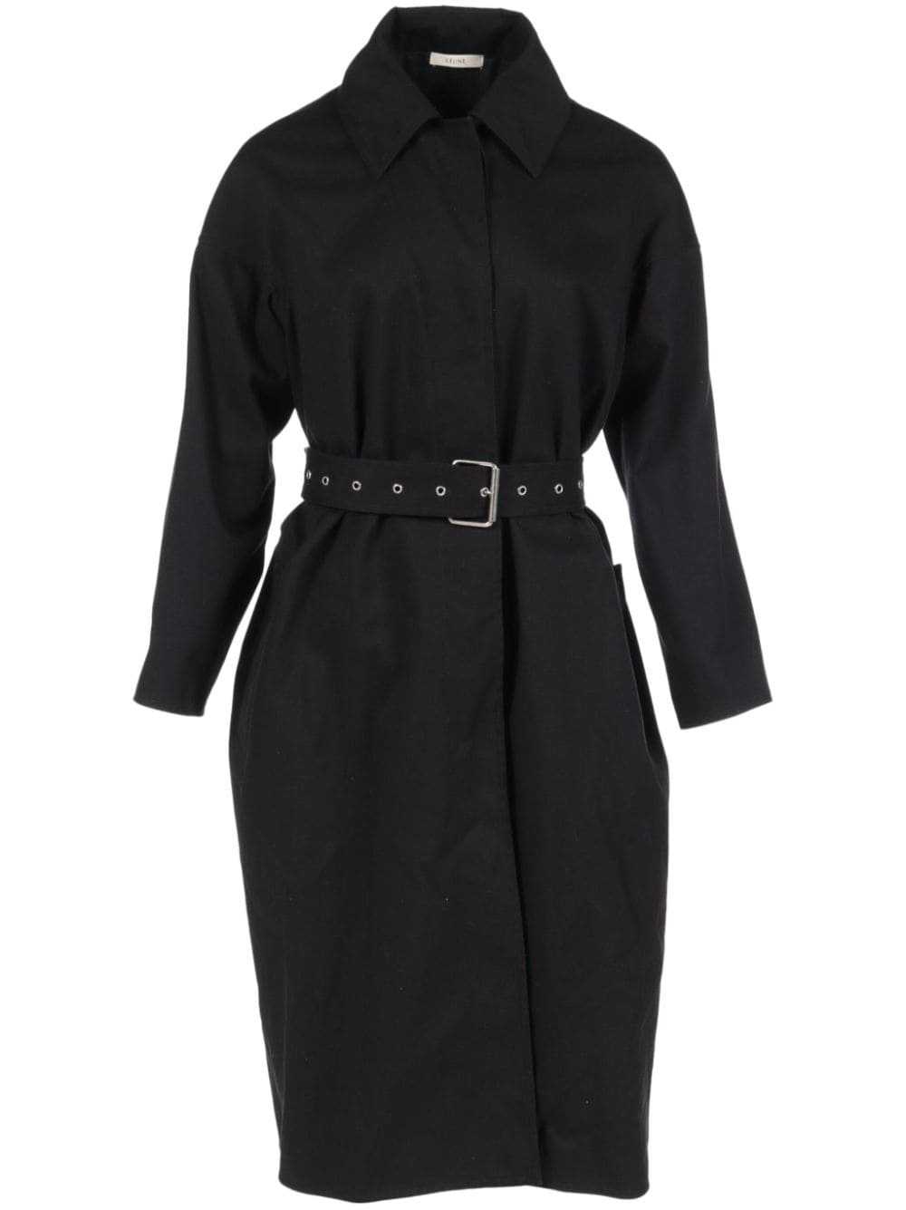 Céline Pre-Owned 1990-2000 belted trench coat - B… - image 1