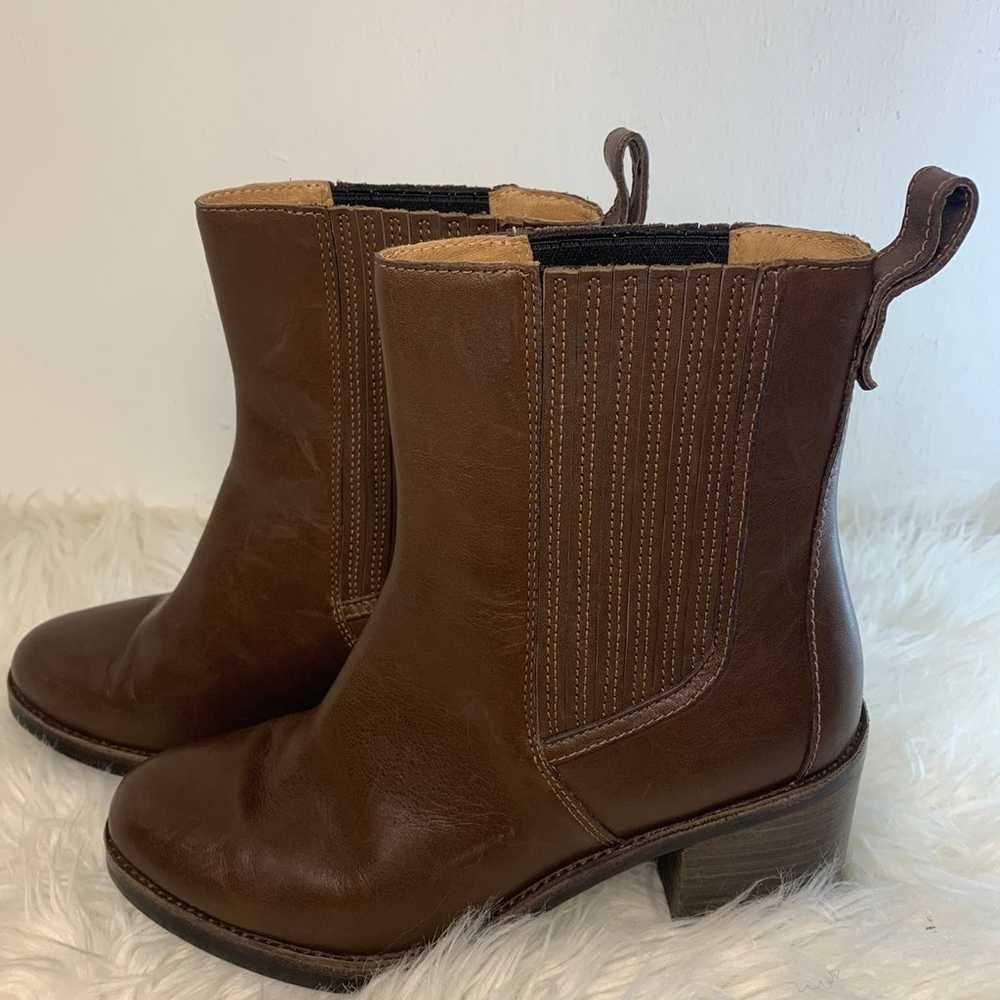 UGG Camden Exotic Boots Chocolate Brown Leather C… - image 10