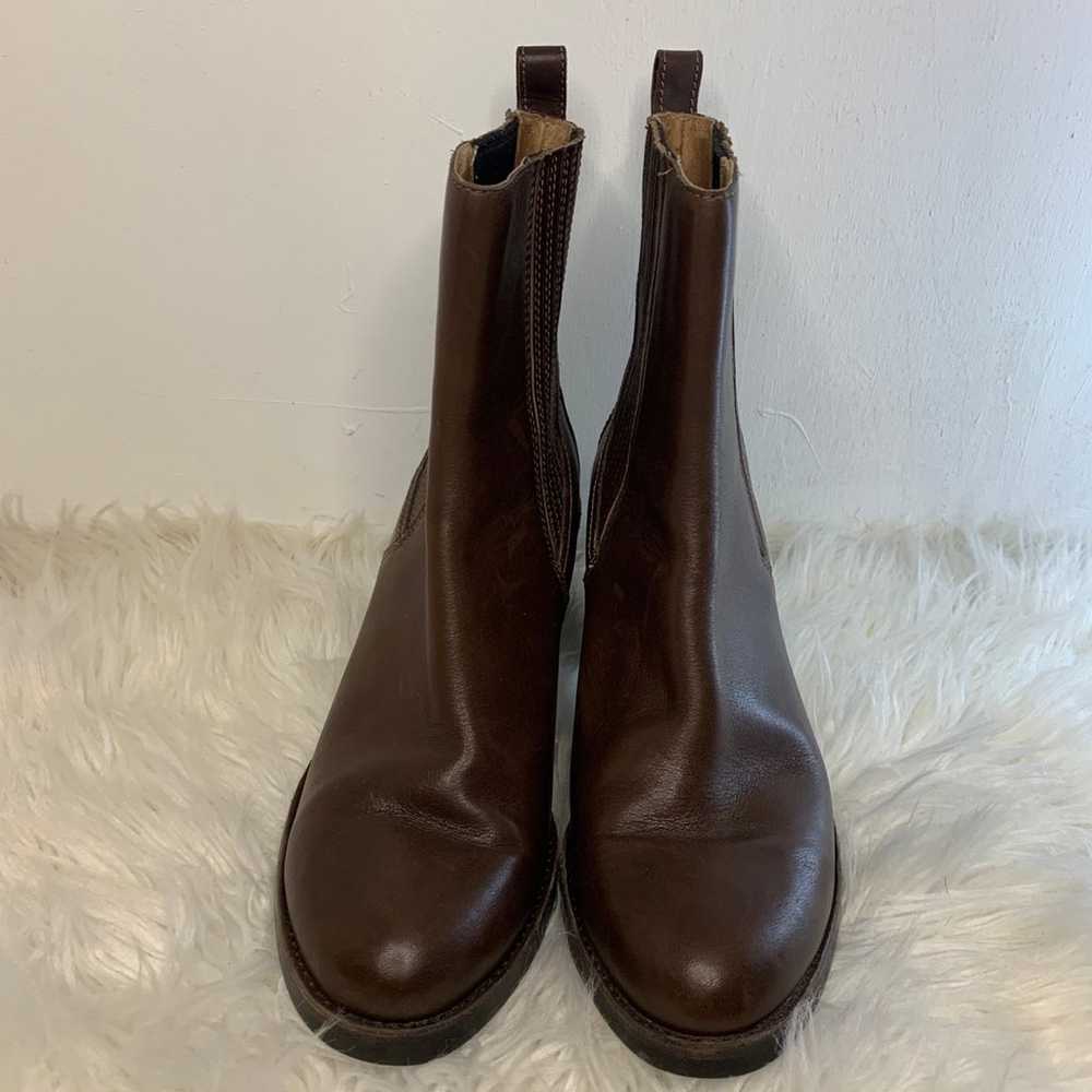 UGG Camden Exotic Boots Chocolate Brown Leather C… - image 2