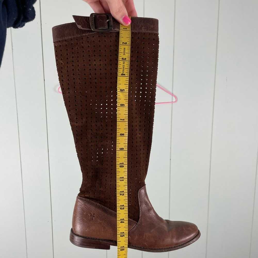 FRYE perforated Paige boots - image 12