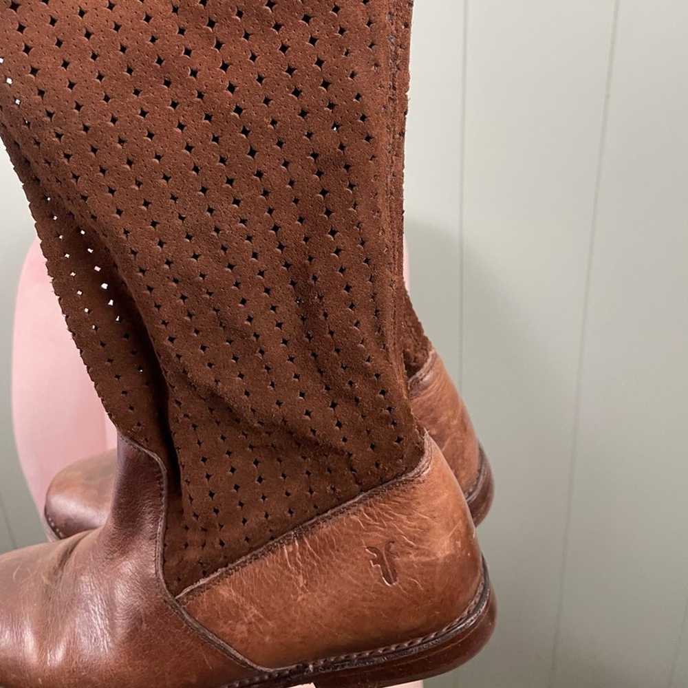 FRYE perforated Paige boots - image 3
