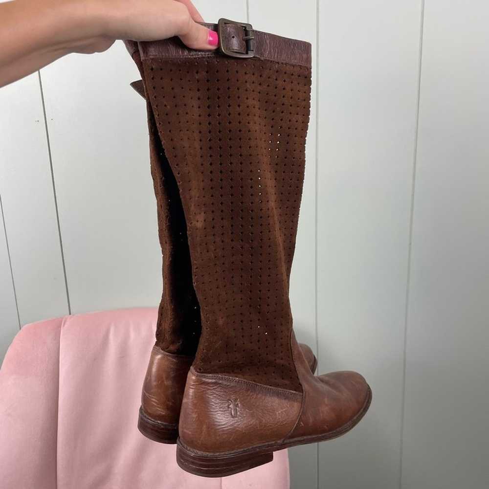 FRYE perforated Paige boots - image 5