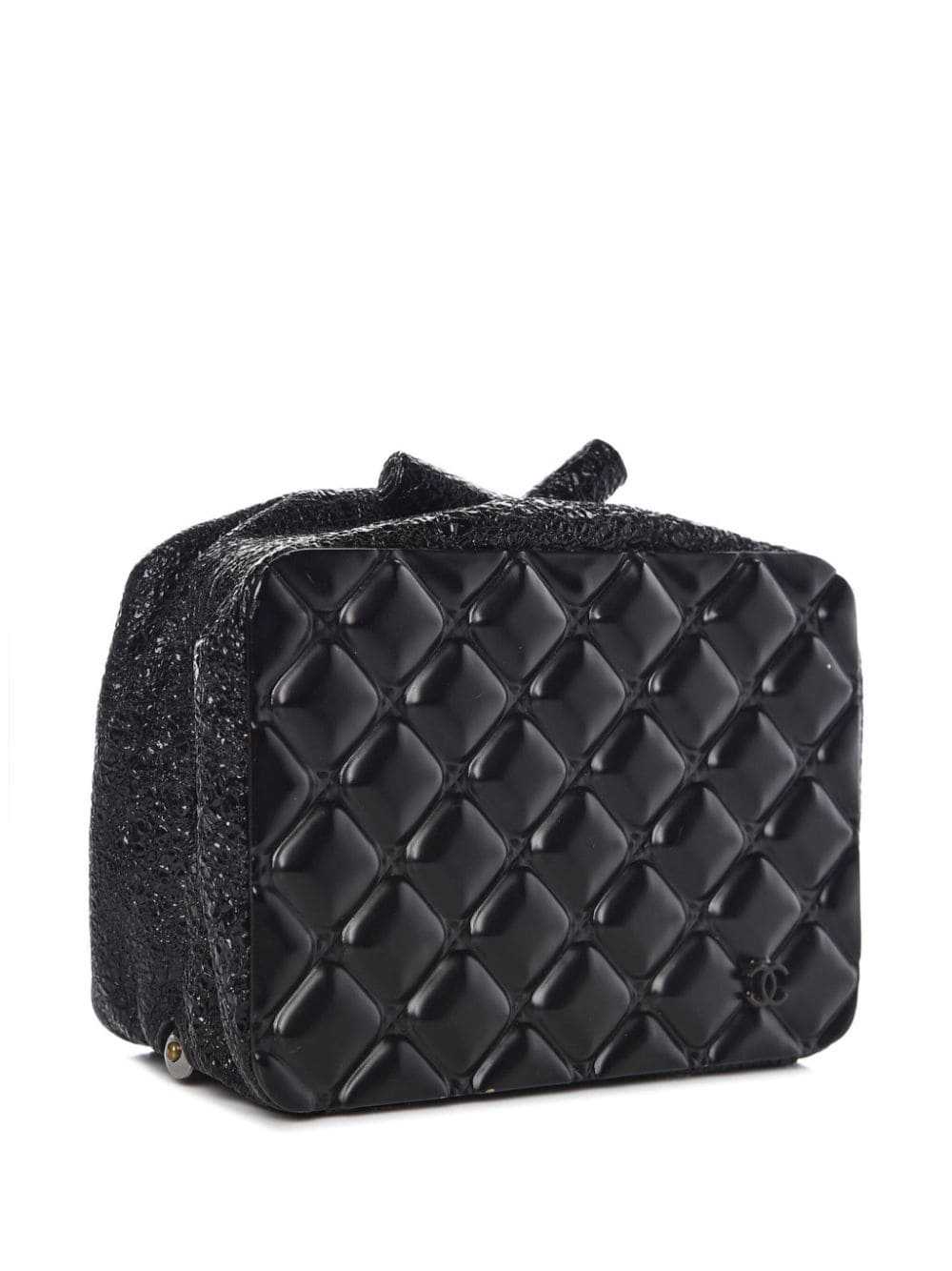 CHANEL Pre-Owned Minaudière clutch bag - Black - image 3