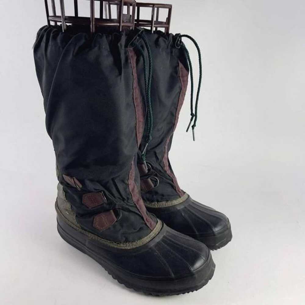 Sorel women Freestyle VTG 90s Felt lined Boots US… - image 1