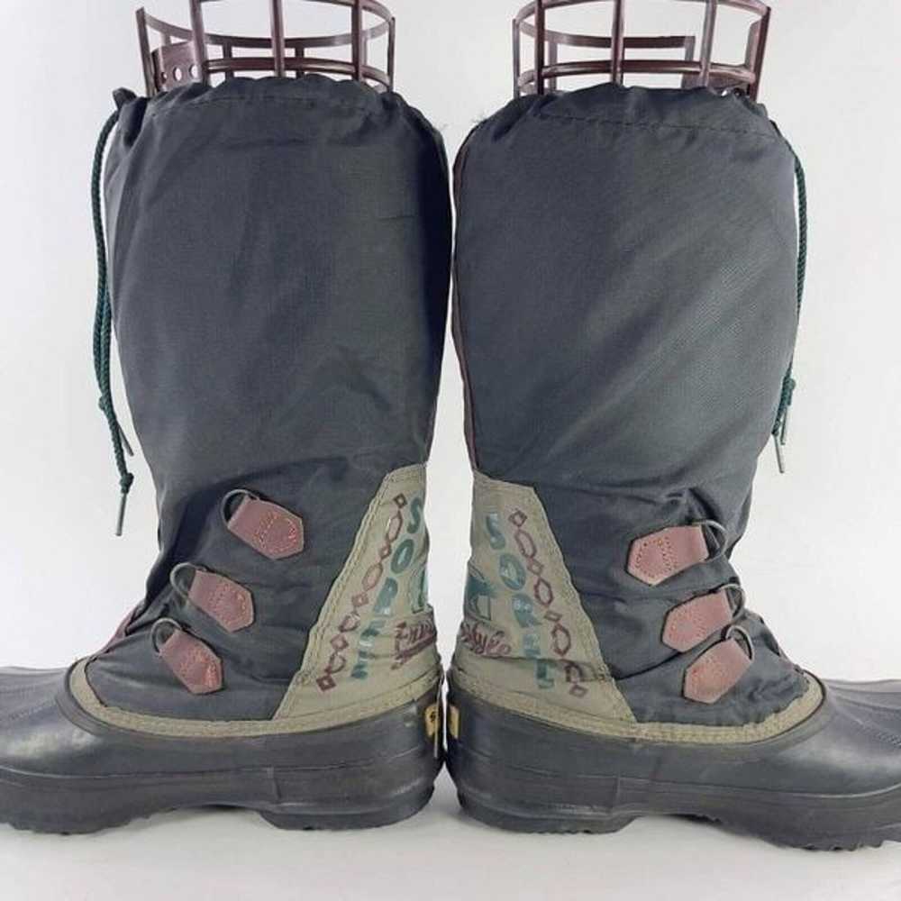 Sorel women Freestyle VTG 90s Felt lined Boots US… - image 5