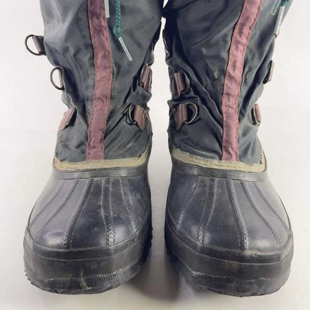 Sorel women Freestyle VTG 90s Felt lined Boots US… - image 7