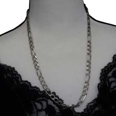 Extraordinary Italian Heavy Etched Link Chain, Mad