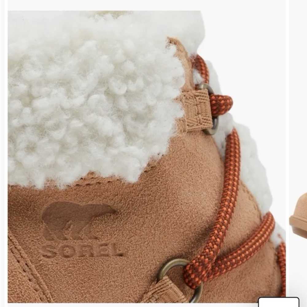 Sorel Evie Cozy Lace Wedge Bootie - image 3