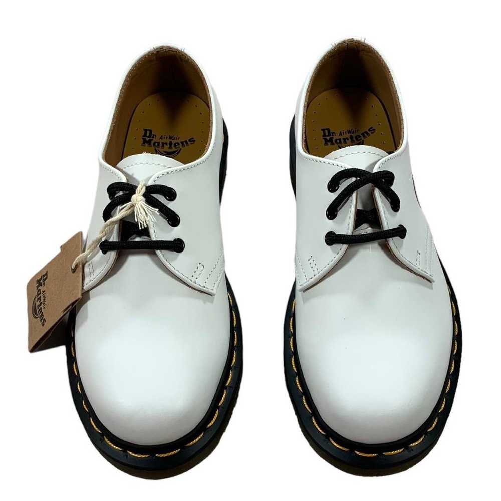 Dr. Martens 1461 Bex White Smooth Leather Low Top… - image 3