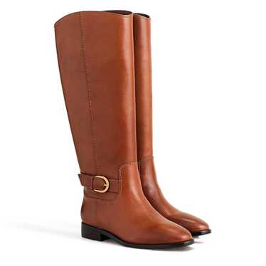 J.Crew Classic leather riding boots with buckle - image 1