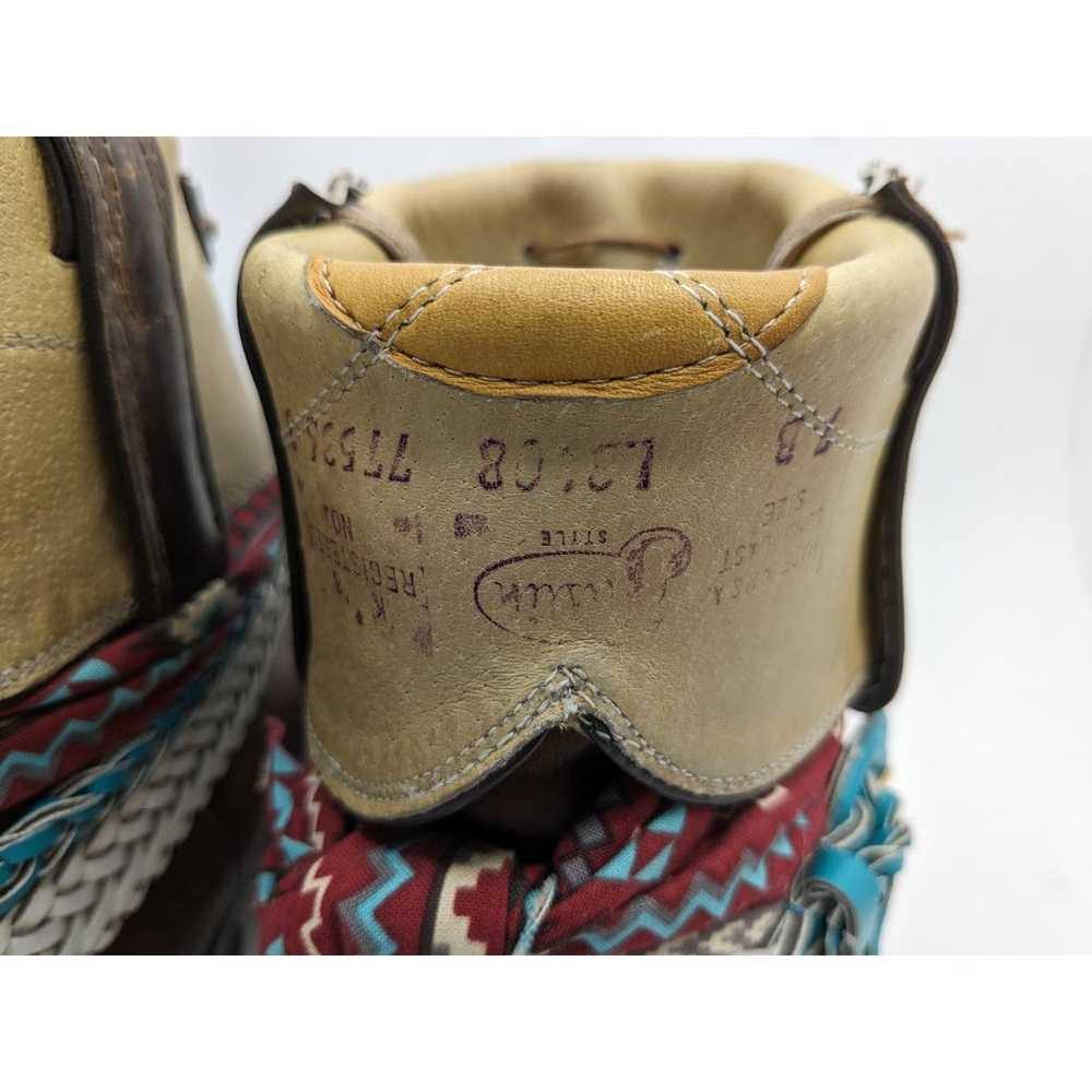 Justin Boots Reworked Festival Boho Gypsy Upcycle… - image 2