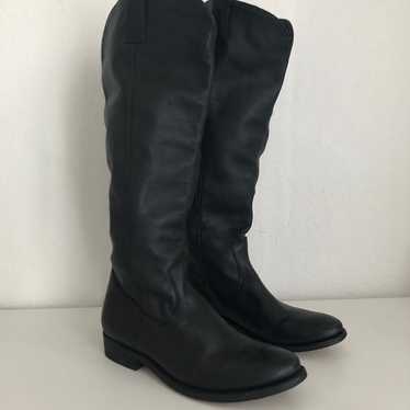 Dolce Vita Black Leather Knee High Boots