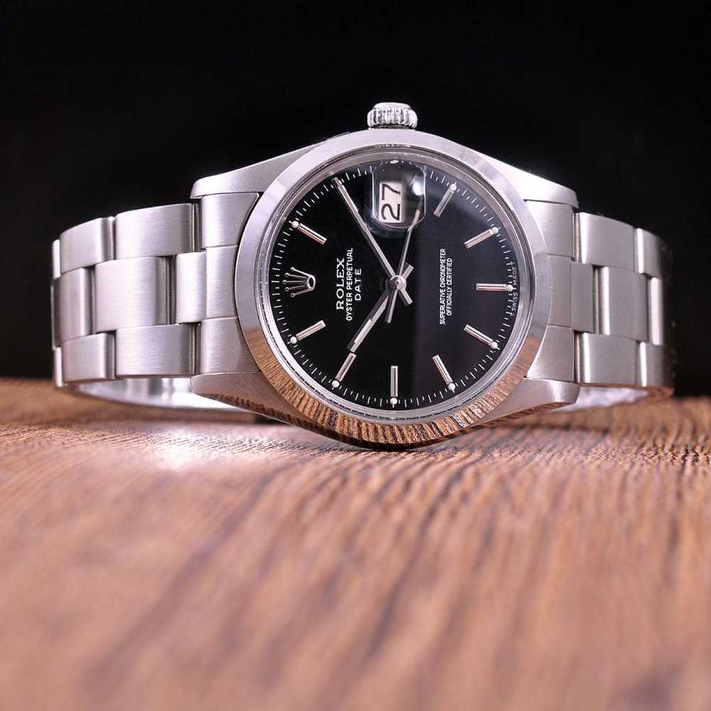 Rolex Oyster Perpetual 34mm watch - image 5