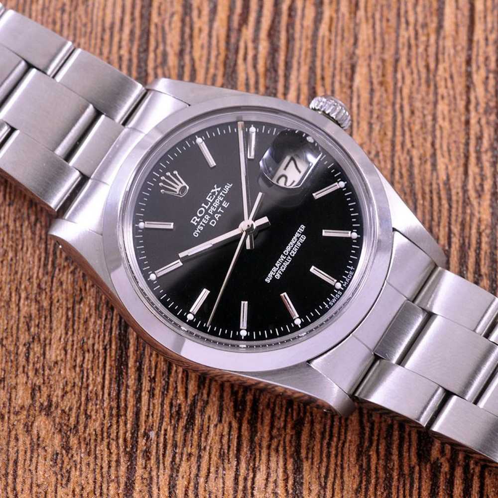 Rolex Oyster Perpetual 34mm watch - image 6