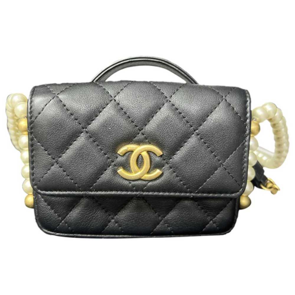 Chanel Side Pack leather crossbody bag - image 1