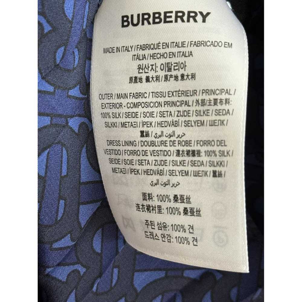 Burberry Silk mini dress - image 6