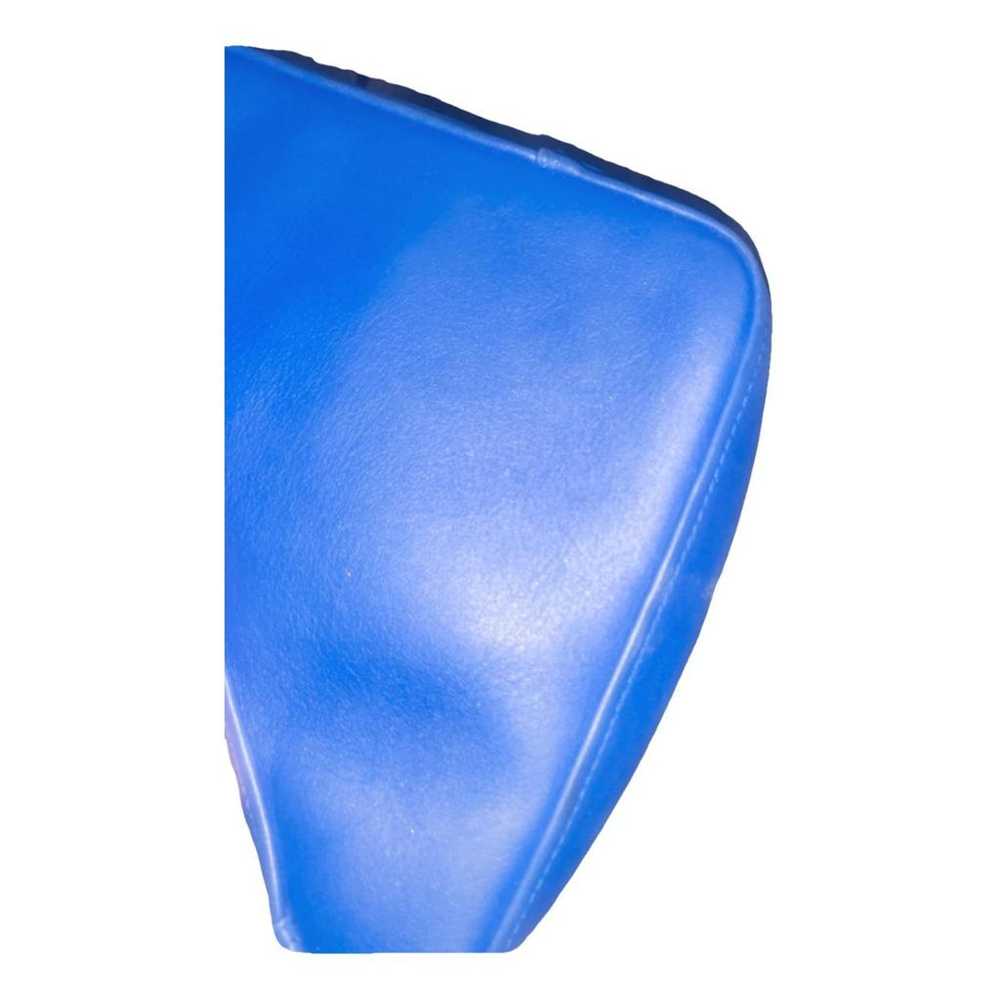 Balenciaga Triangle leather clutch bag - image 2