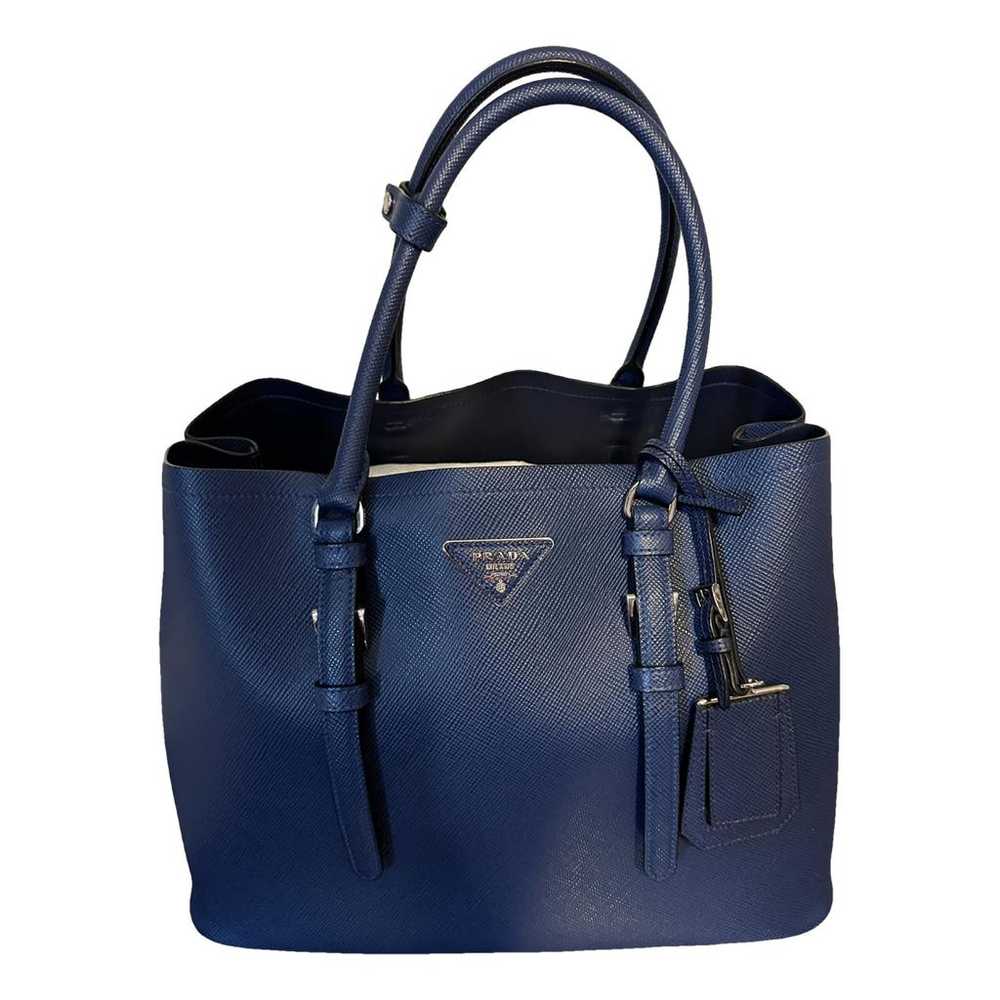 Prada Double leather handbag - image 1