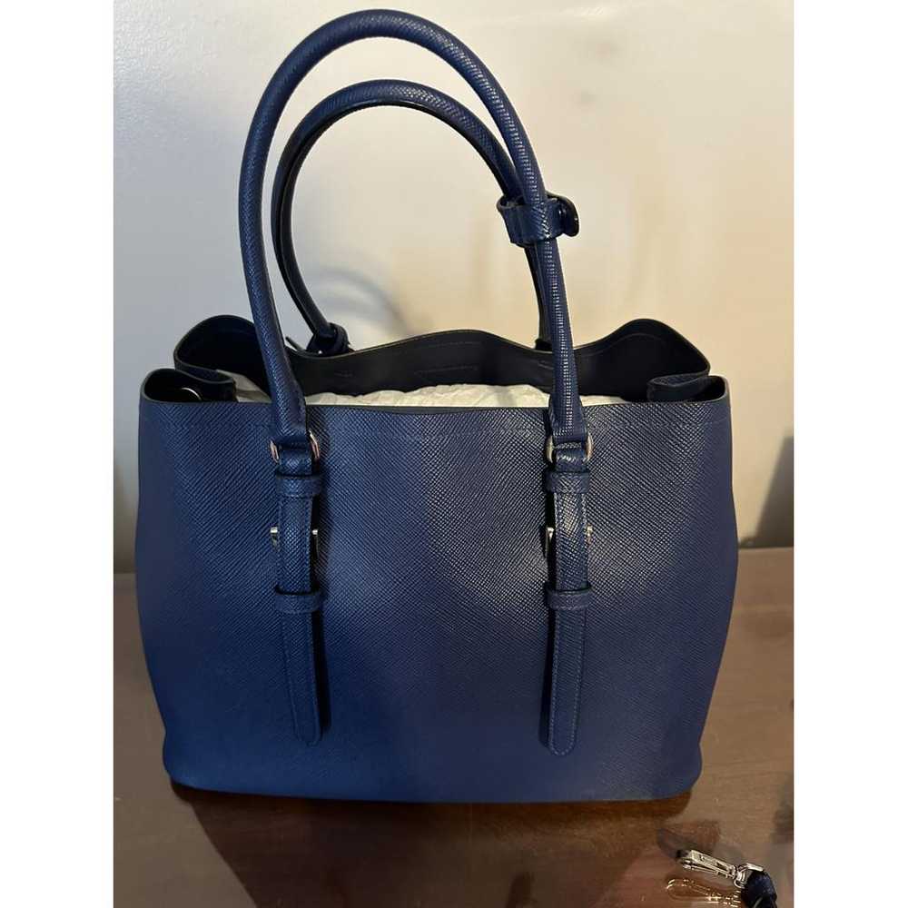 Prada Double leather handbag - image 2