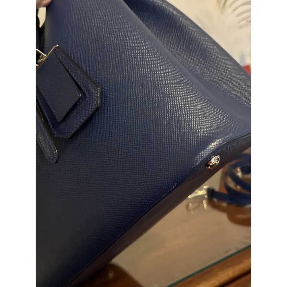 Prada Double leather handbag - image 6