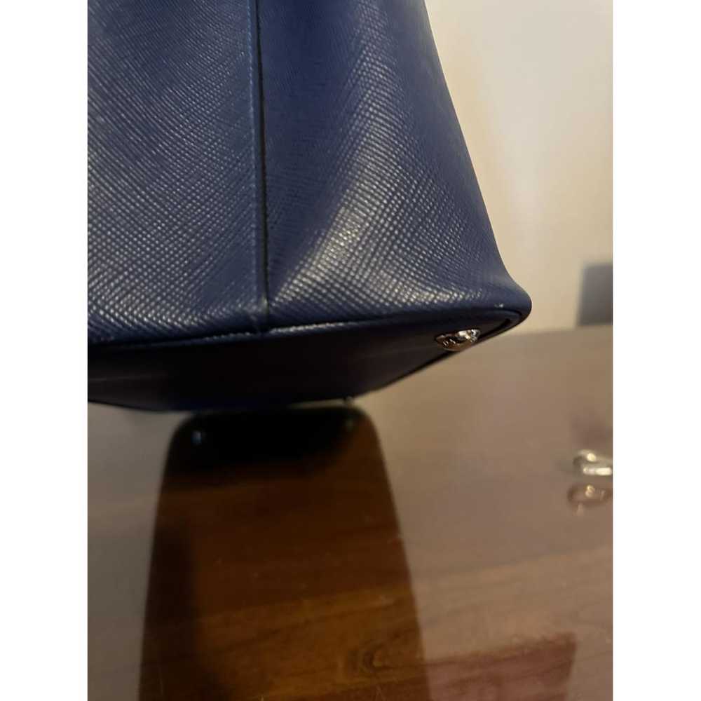 Prada Double leather handbag - image 8