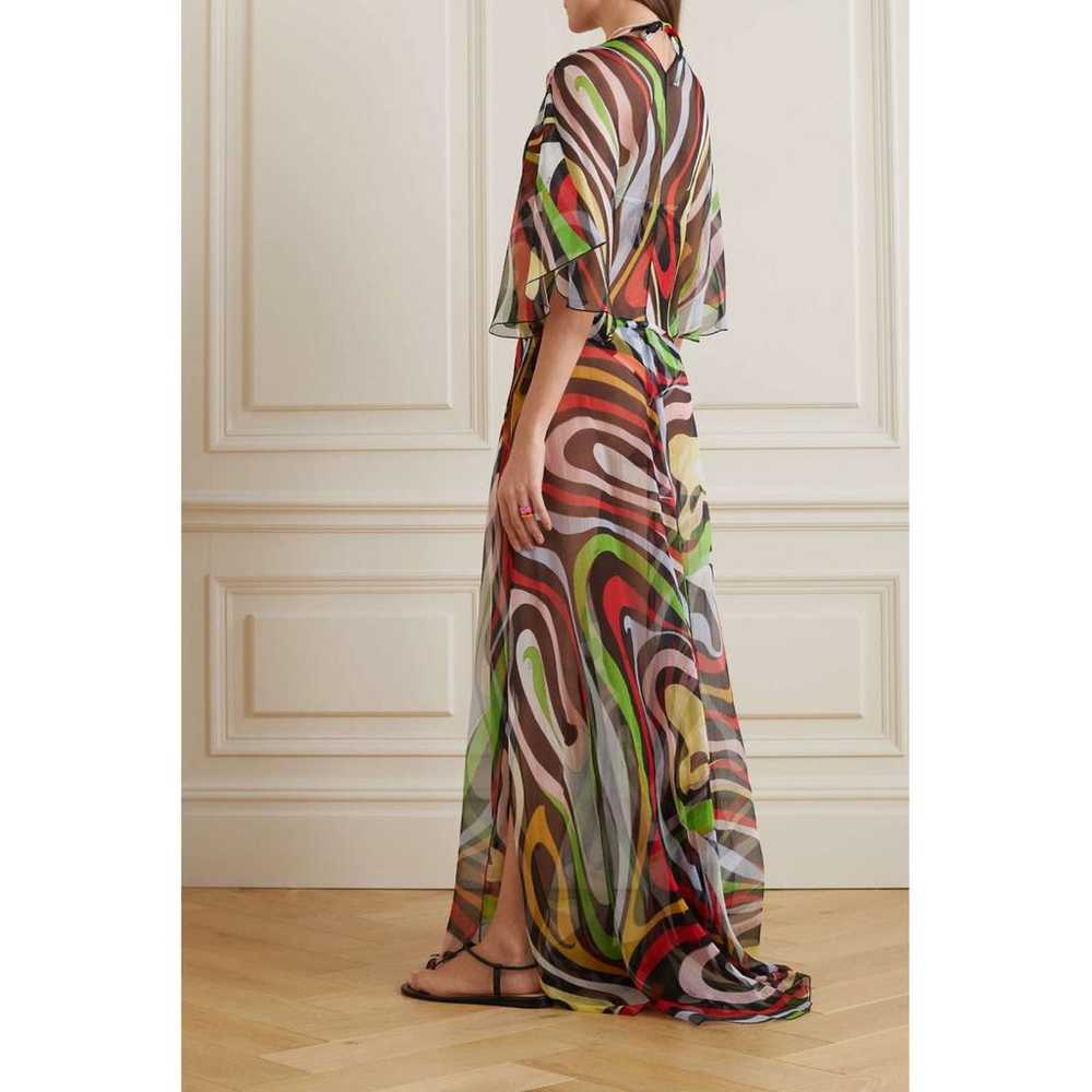 Emilio Pucci Silk maxi dress - image 9