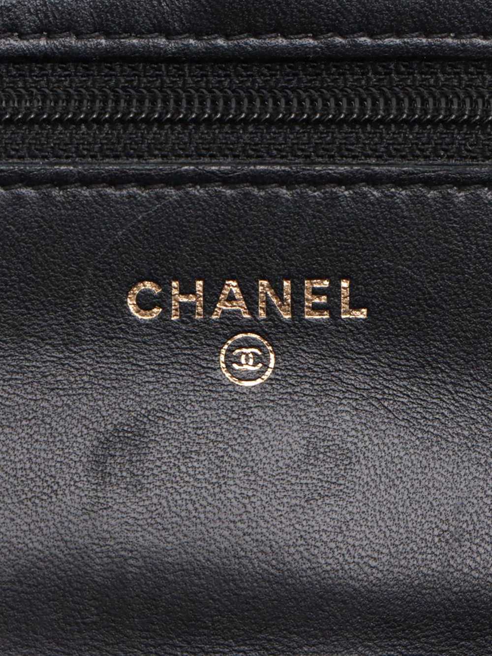 Chanel Black 2017 lambskin Wallet on Chain - image 11