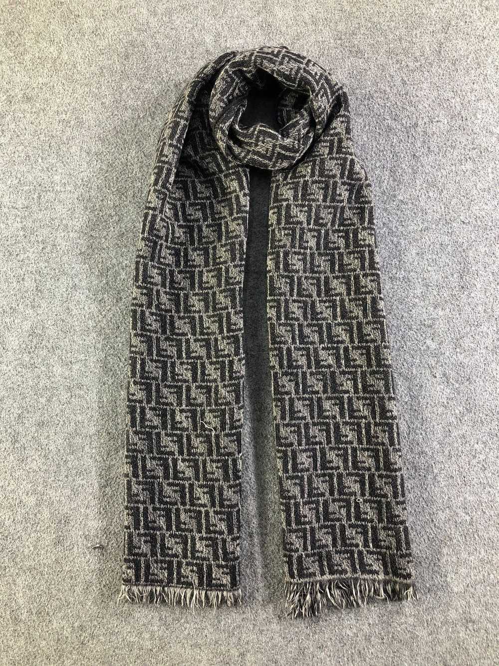 Vintage × Winter Session Fendi Monogram Scarf / M… - image 1