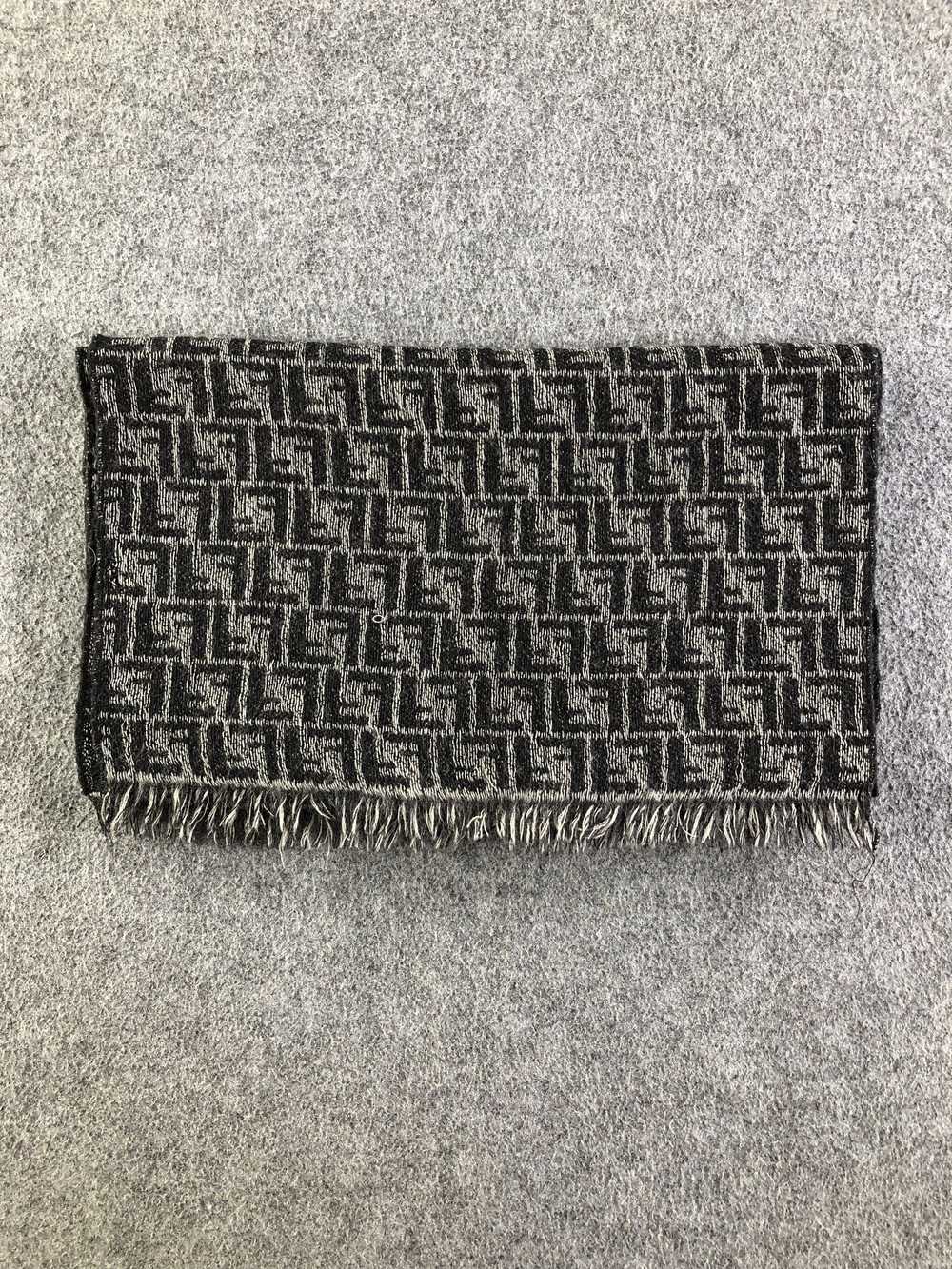 Vintage × Winter Session Fendi Monogram Scarf / M… - image 6