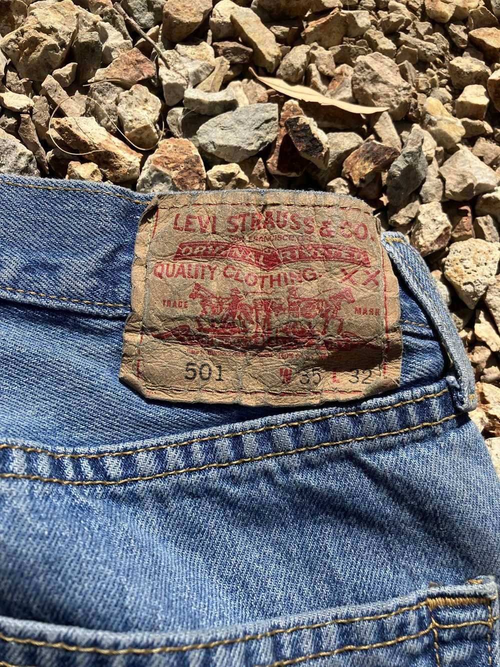 Levi's × Vintage Vintage Levi’s 501 Jeans Red Tab… - image 4