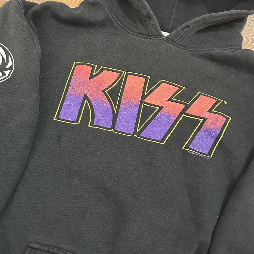 Vintage Vintage Kiss Sweatshirt Y2K 2002 Hoodie B… - image 2