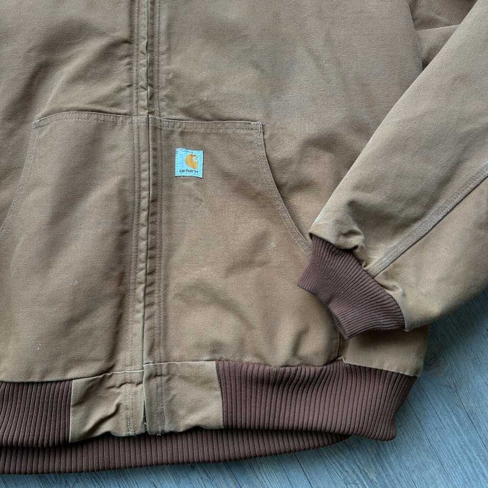 Carhartt VINTAGE | CARHARTT Brown Hooded Workwear… - image 3